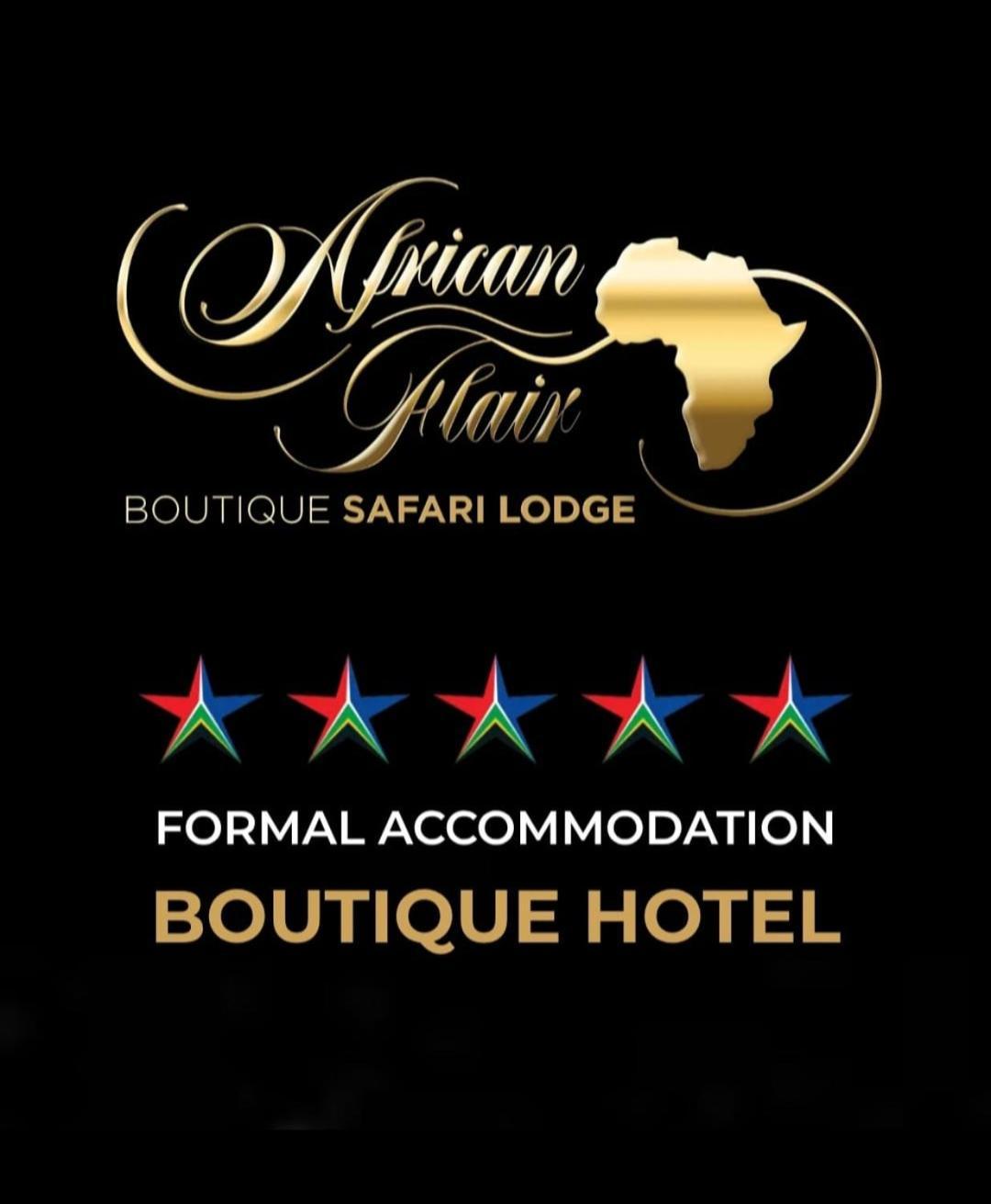 African Flair Boutique Safari Lodge Hoedspruit Exterior foto